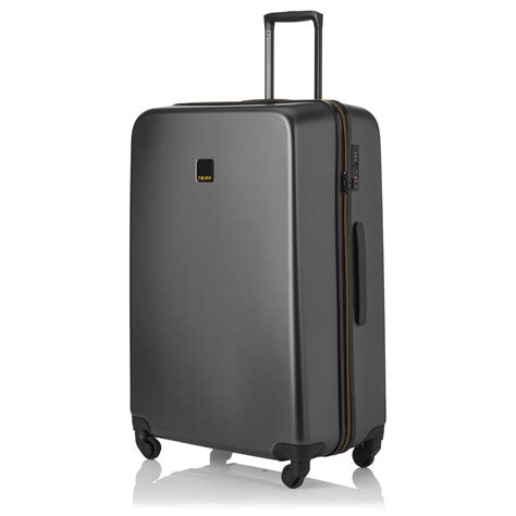 tripp style lite hard graphite large suitcase